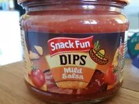 Mängden socker i Dips mild salsa