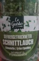 Mängden socker i Gefriergetrockneter Schnittlauch