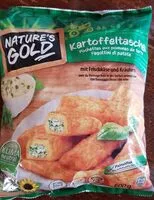 Mängden socker i Kartoffeltaschen mit Frischkäse und Kräutern