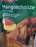 Mängden socker i Mangoschnitze getrocknet