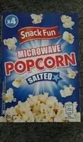 Mängden socker i Popcorn