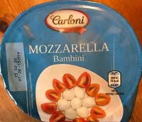 Mängden socker i Mozzarella