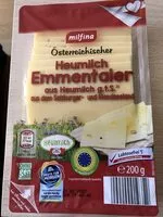 Mängden socker i Emmentaler