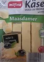 Mängden socker i Maasdamer
