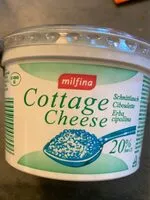 Mängden socker i Cottage cheese