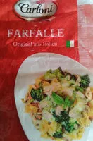 Mängden socker i Farfalle