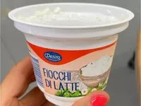 Mängden socker i Fiocchi di latte