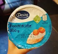 Mängden socker i Fiocchi di latte