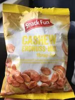 Mängden socker i Cashew-Erdnuss mix