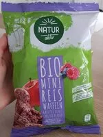 Mängden socker i Natur aktiv bio mini reis waffeln