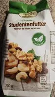 Mängden socker i Mélange de raisins sec et noix