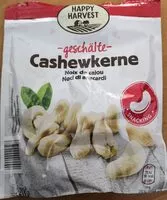 Mängden socker i Cashewkerne geschält
