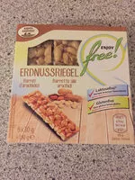 Mängden socker i Erdnussriegel barre d'arachides
