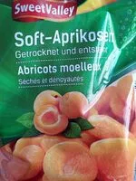 Mängden socker i Aprikosen getrocknet