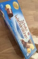 Mängden socker i Schoko Waffelröllchen Gauffrettes au chocolat au lait