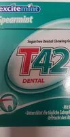 Mängden socker i Excite mint T42
