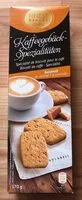 Mängden socker i Biscuits pour le café