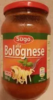 Mängden socker i Sugo Bolognese