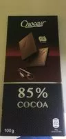 Mängden socker i Schokolade 85%