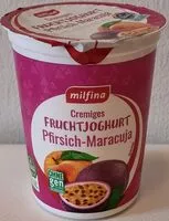 Mängden socker i Fruchtjoghurt Pfirsich-Maracuja
