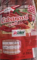 Mängden socker i Cabanossi scharf