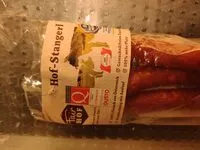 Mängden socker i Hof Stangerl