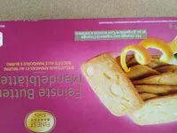 Mängden socker i Biscuits aux amandes et au beurre
