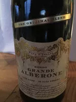 Mängden socker i Grande Albernone