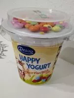 Mängden socker i Happy yogurt