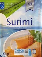 Mängden socker i Surimi