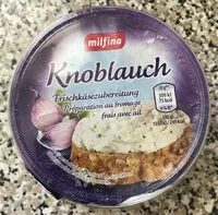 Mängden socker i Knoblauch Frischkäse