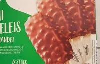 Mängden socker i Mini stieleis mandel