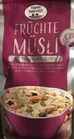 Mängden socker i Früchte Müsli