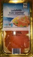 Mängden socker i Truite saumonée