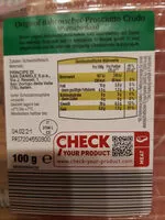 Mängden socker i Prosciutto Crudo