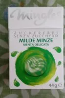 Mängden socker i Milde minze