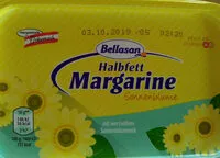 Mängden socker i Halbfett Magarine Sonnenblume