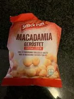 Mängden socker i Macadamia Geröstet