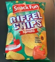 Mängden socker i Riffel-Chips Paprika