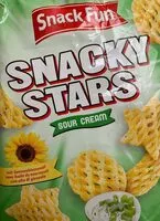 Mängden socker i Snack Stars sour cream