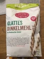 Mängden socker i Dinkelmehl glatt 700