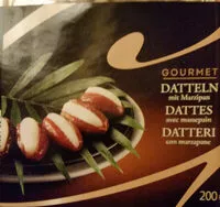 Mängden socker i Dattes avec masspain