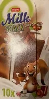Mängden socker i Milk snack choco-nut