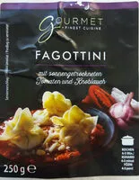 Mängden socker i Fagottini, paradicsommal és fokhagymával