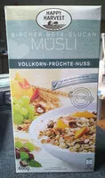 Mängden socker i Muesli con frutta e nocciole