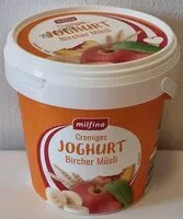 Mängden socker i Joghurt Bircher Müsli