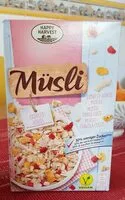 Mängden socker i Müsli