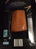 Mängden socker i Filet dos saumon fumé