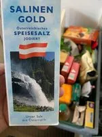 Mängden socker i Speisesalz jodiert