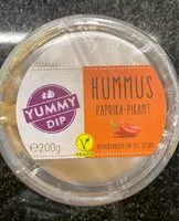 Mängden socker i Hummus paprika pikant